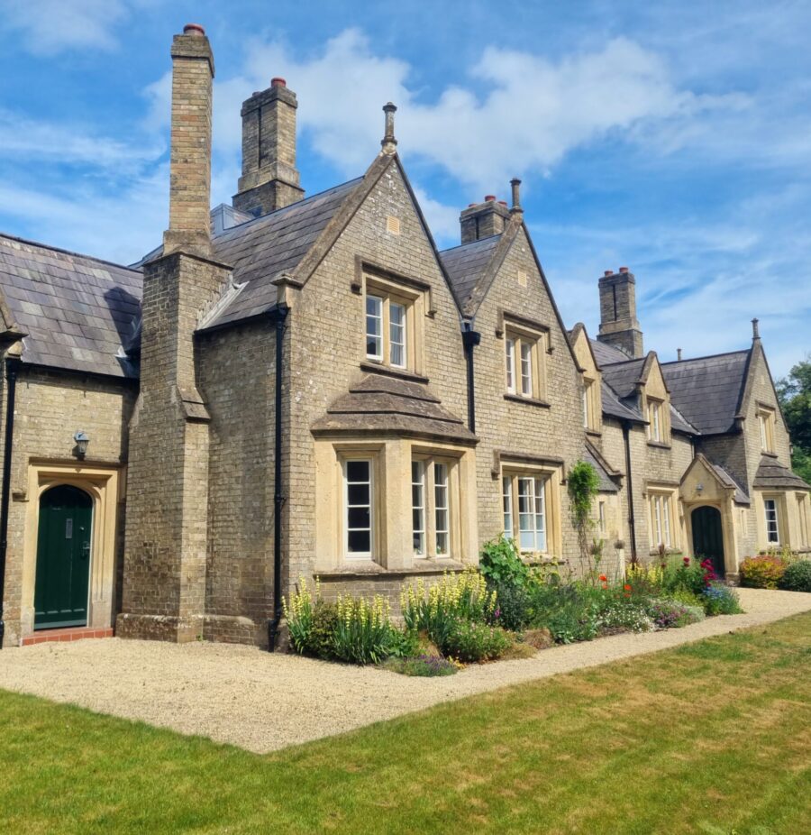 St Mary Magdalen with flowers